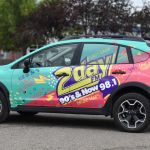 98.1 2Day FM Car Wrap