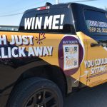 Truck Raffle Partial Wrap Lethbridge