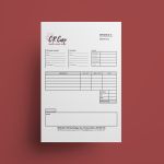 CR Corp Invoice Template